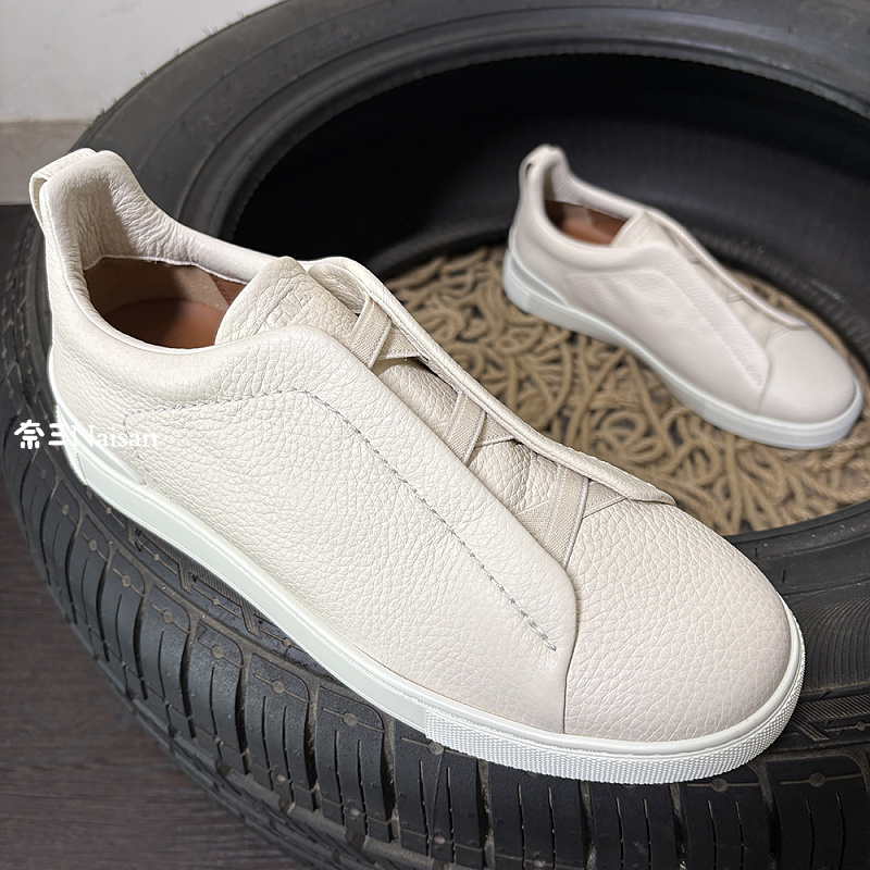 Chanel Triple Stitch™ Sneakers In (Beige), photo 1
