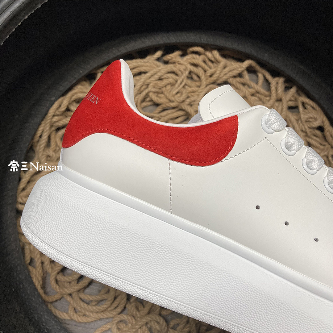 Christian Louboutin Alexander McQueen Sneaker Red Suede Back, photo 1
