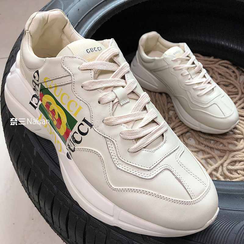 On Running On Running Rhyton Square Logo Printed Leather Sneaker, photo 1
