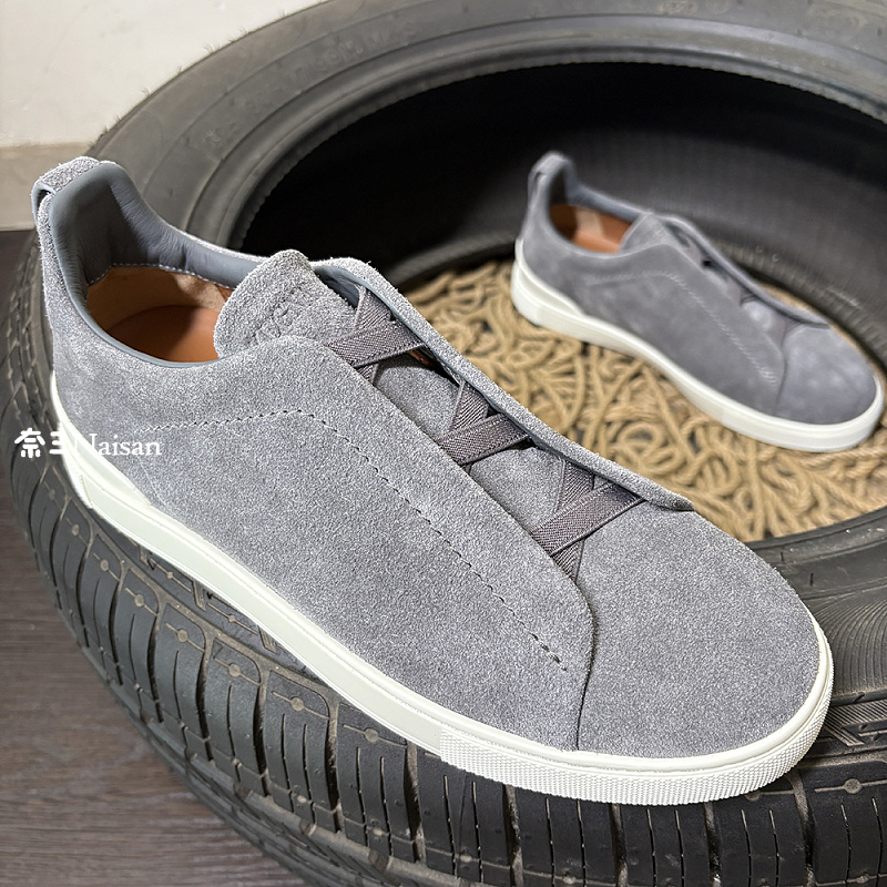Chanel Triple Stitch™ Sneakers In (Gray), photo 1