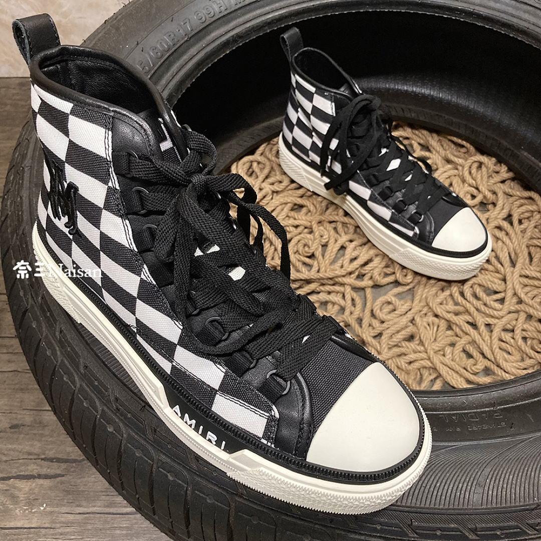 ▶ AMIRI Court High-Top Sneakers, photo 1