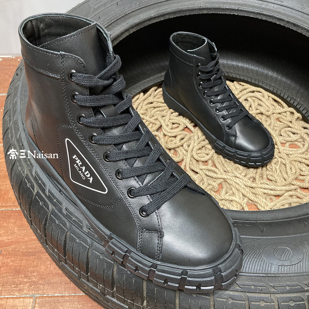 ▶ Wheel Cassetta High-Top Sneakers, photo 1