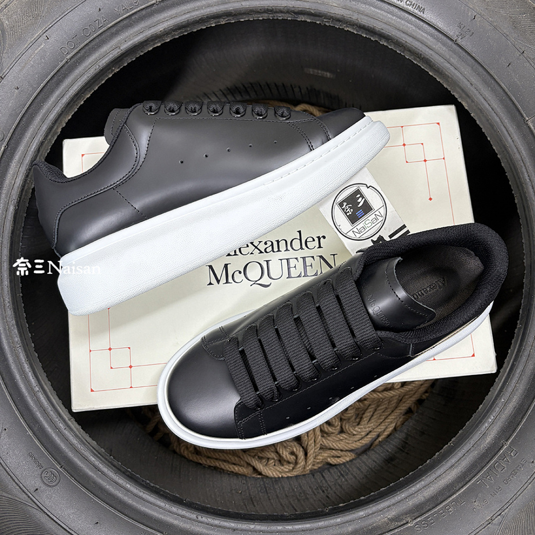 Christian Louboutin Alexander McQueen Sneaker With An Embossed Inverted Skull On The Heel Counter - Image 2
