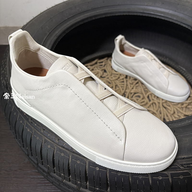 Chanel Triple Stitch™ Sneakers In (Beige), photo 1