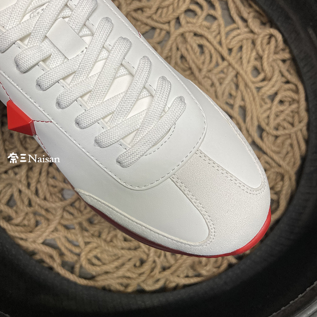 ▶ STUD AROUND LOW-TOP CALFSKIN AND NAPPA - Image 14