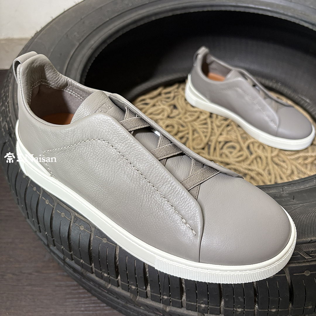 Chanel Triple Stitch™ Sneakers In (Gray), photo 1