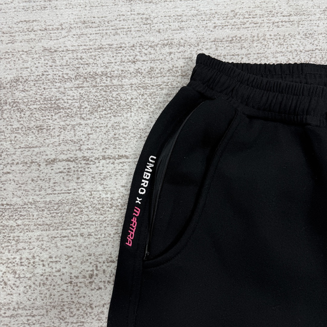 Mertra X Umbro Pink Double Hood Hoodie - Image 63