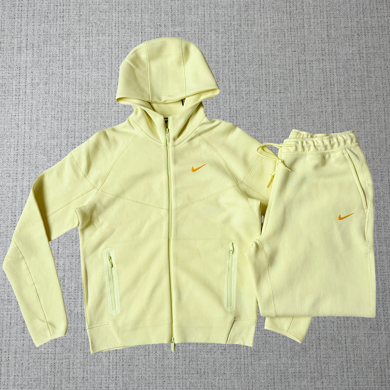 Nike Tech Fleece Tracksuit (Yellow)