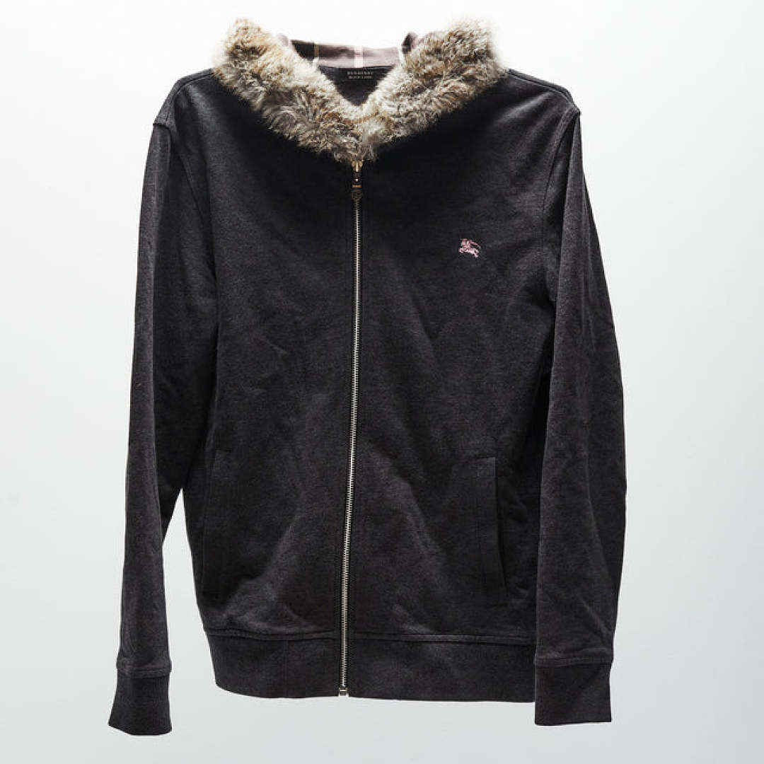 Burberry Japan Burberry Vintage Zip-Up (Grey)