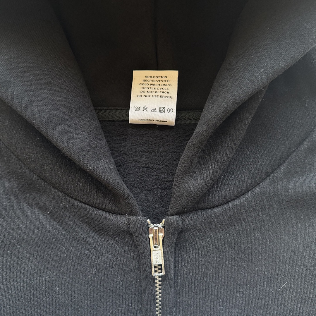 Unbranded AKIMBO Zip Hoodie - Image 7