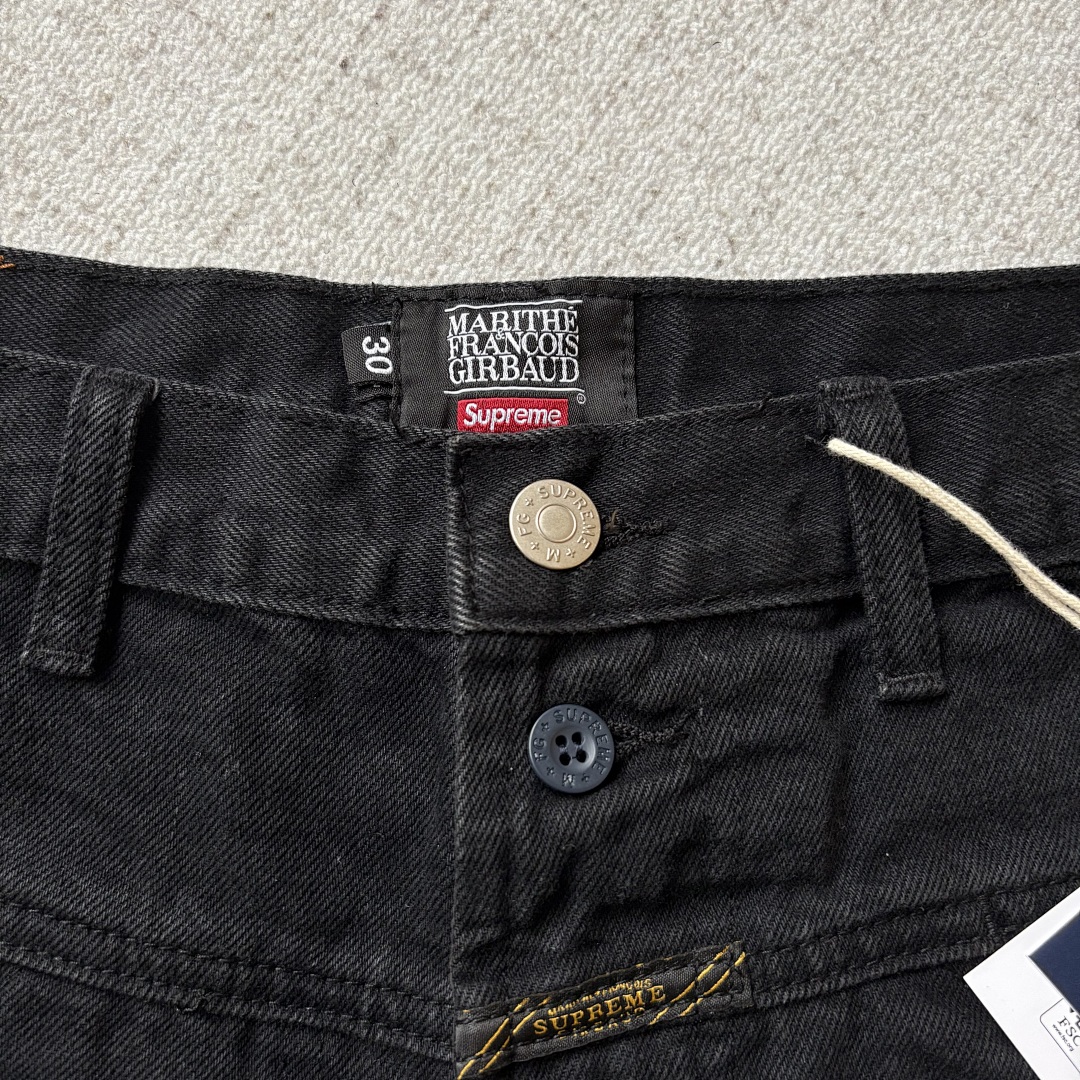 Supreme FG X-Seam Baggy Denim Short - Image 11