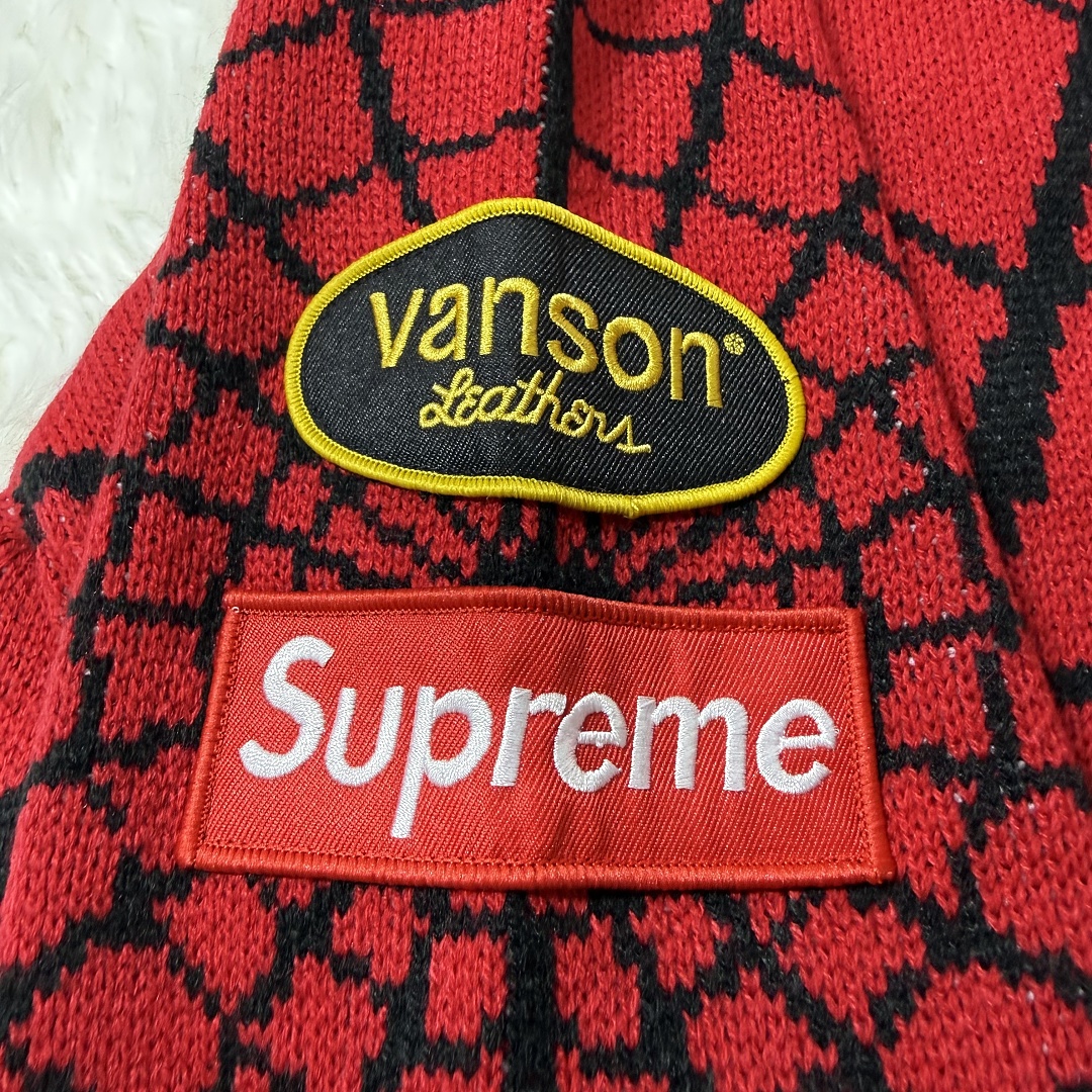 Supreme Spiderman Knit Sweater (Red) - Image 16