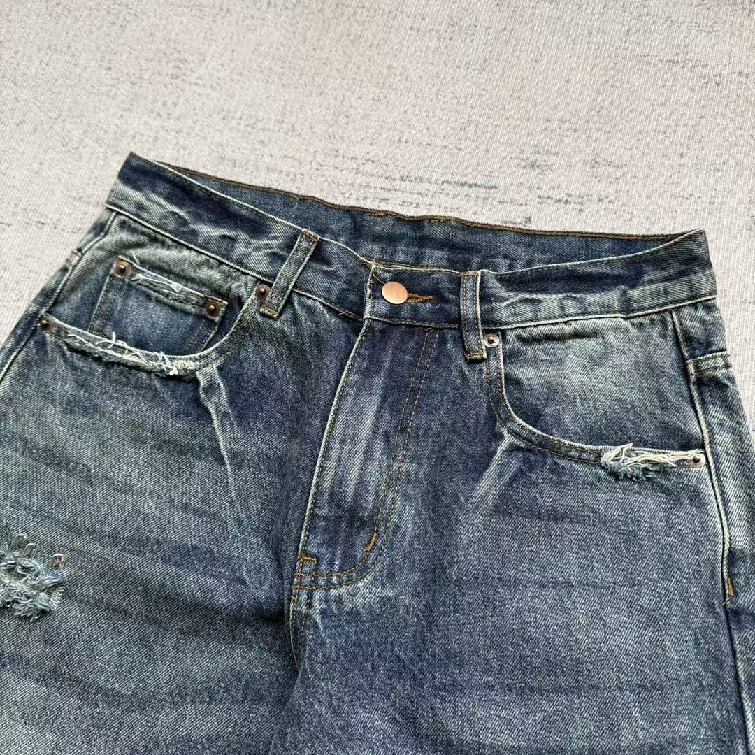 Firemade Fyredwrld Vintage Distressed Jeans | (Washed Blue) - Image 4
