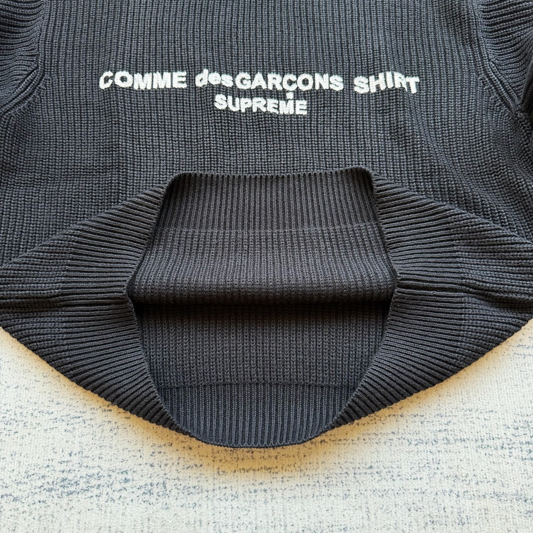 Supreme CDG Knit Sweater - Image 6