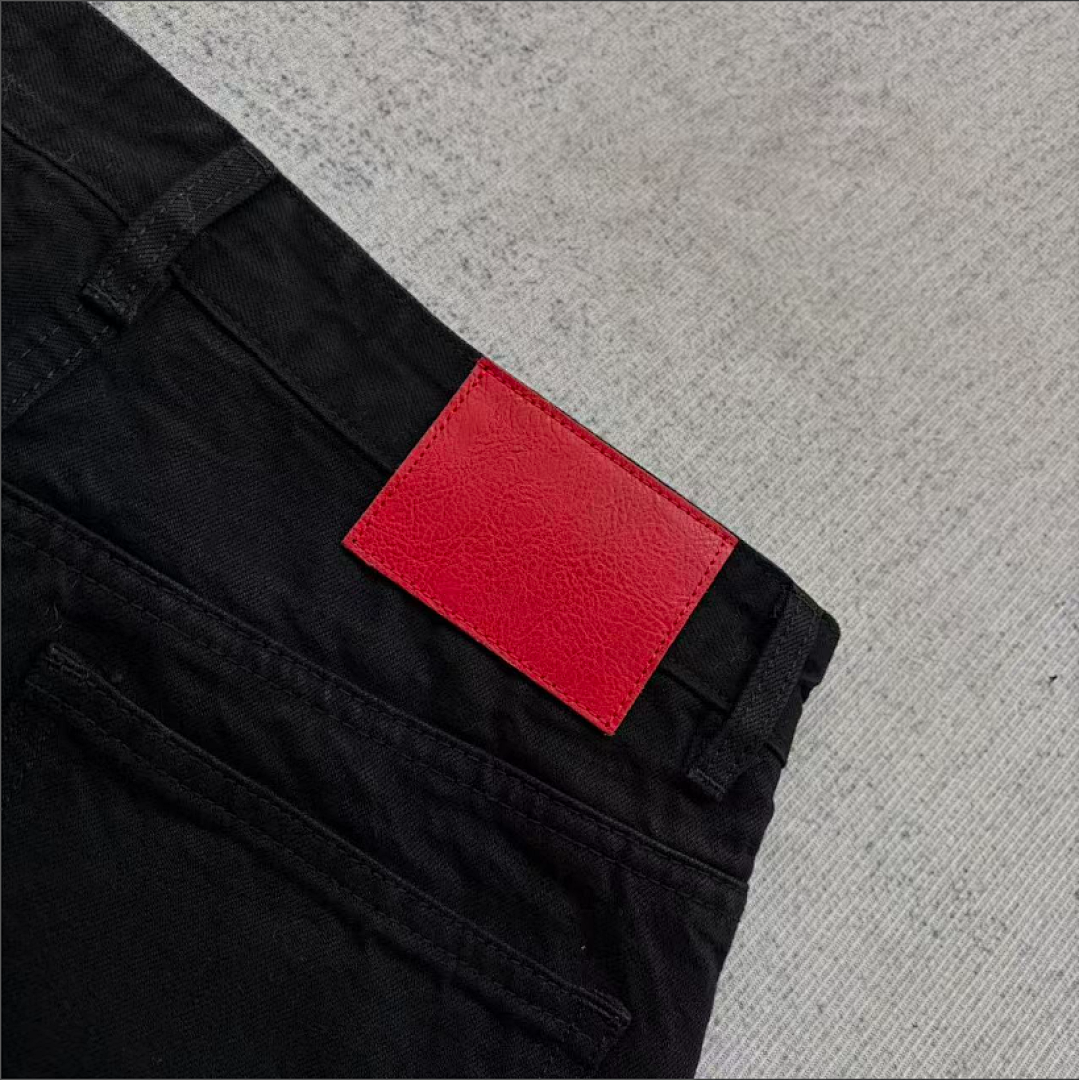 Firemade Fyredwrld Jet Black Selvedge Denim Jeans - Image 2