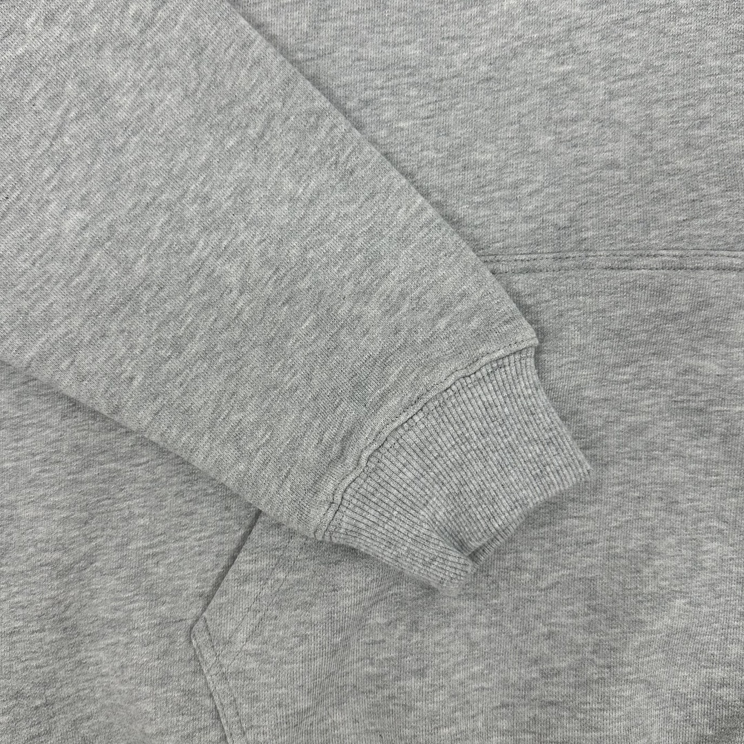 Unbranded GSM Grey Boxy Cropped Hoodie - Image 5