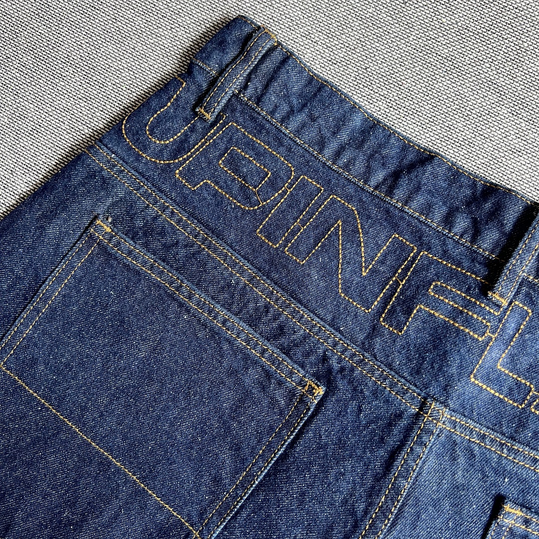 Up In Flames short Logo Jorts - Indigo - Image 16