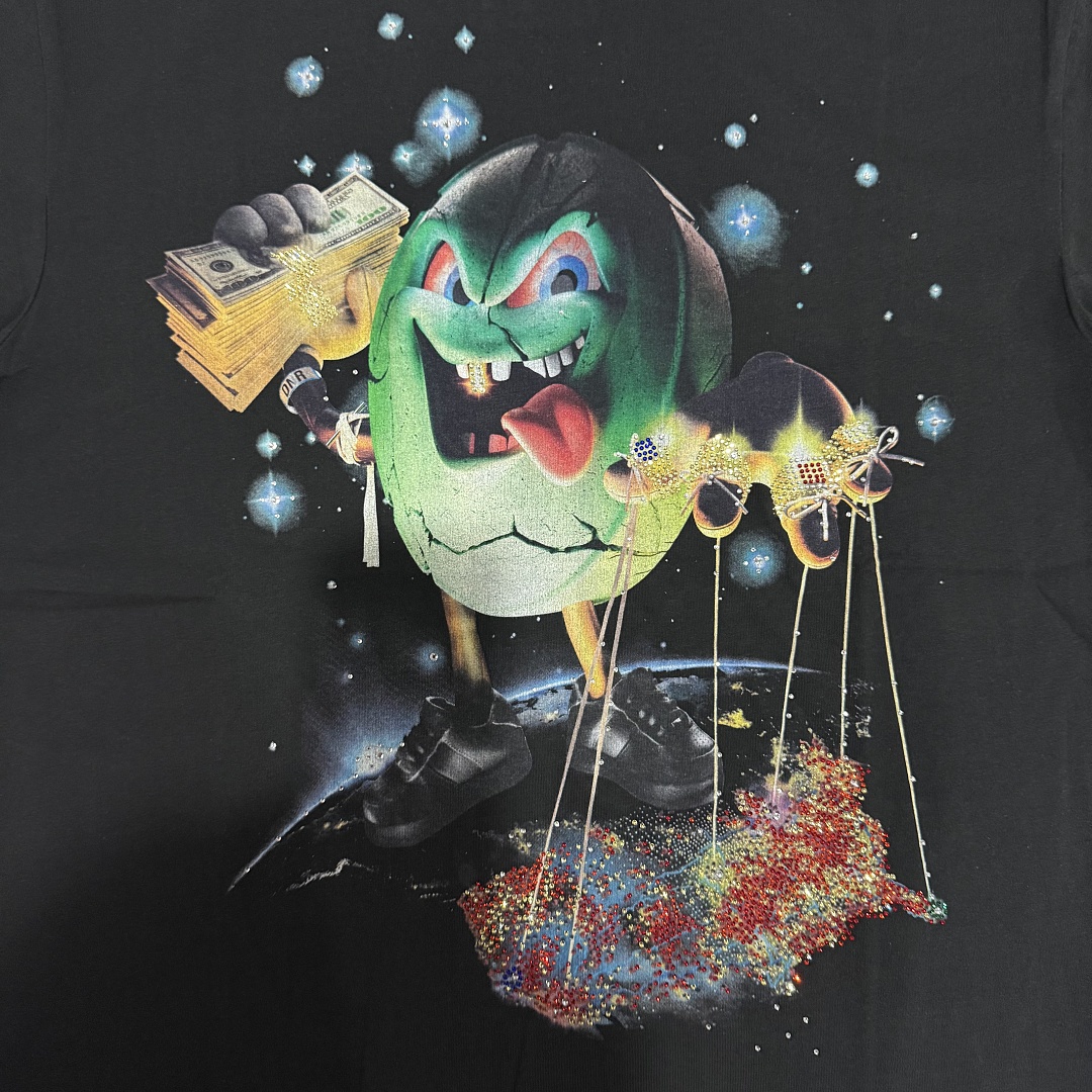 Supreme /SALEM World Money Tee (Black) - Image 11