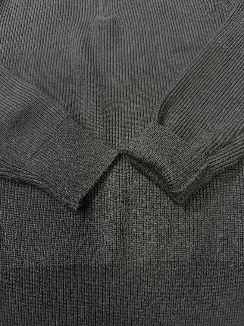 Maison Margiela Martin Margiela Black Wool Trucker Zip Sweater - Image 13