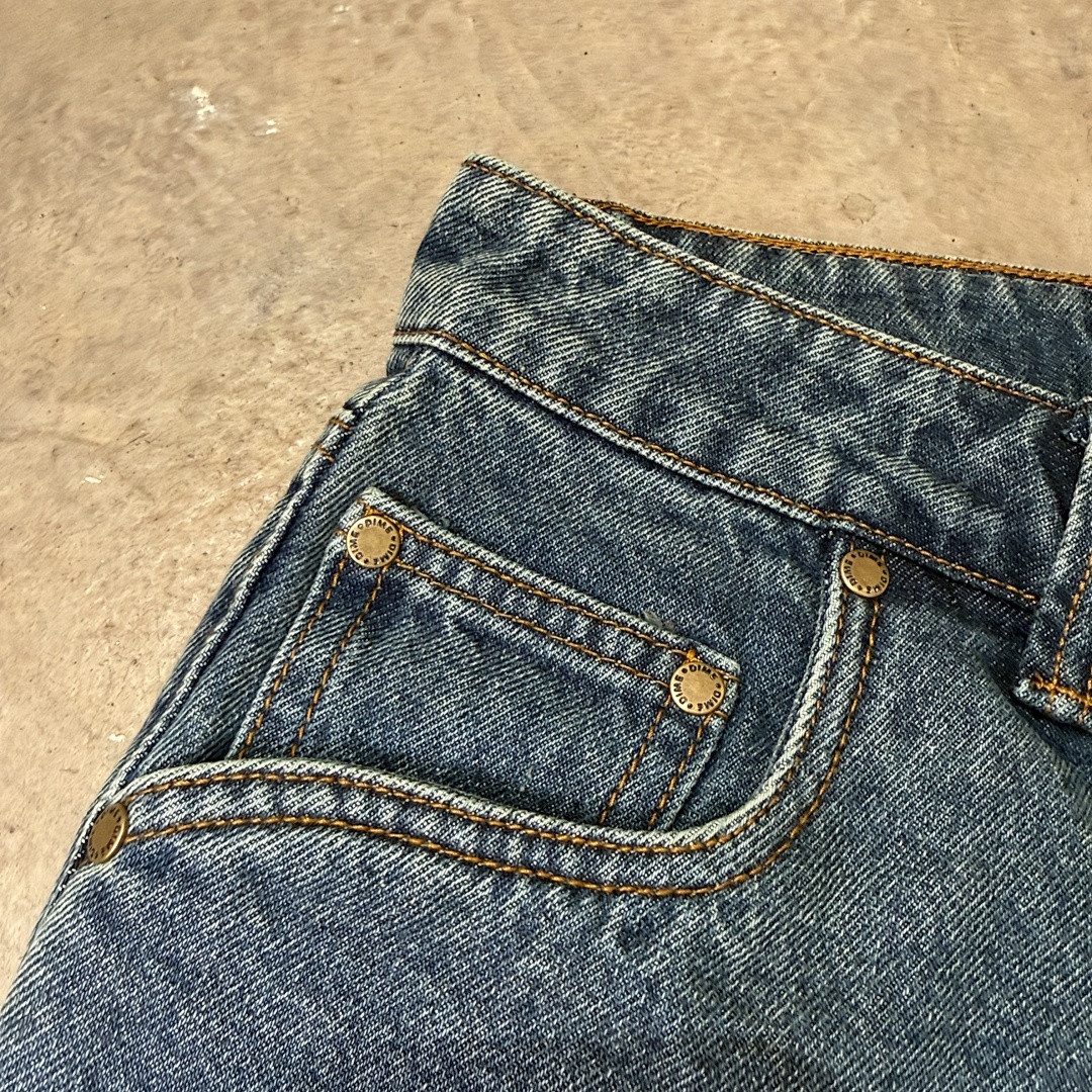 DIME BAGGY DENIM JEANS (KNOWTOMATIC BLUE) - Image 5