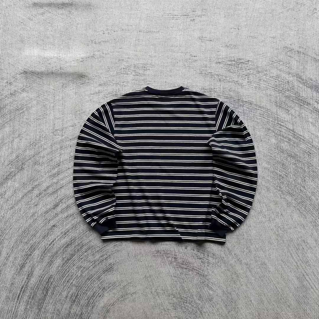 Firemade Fyredwrld Striped Long Sleeve Navy (Inspired By Colehenry) - Image 2