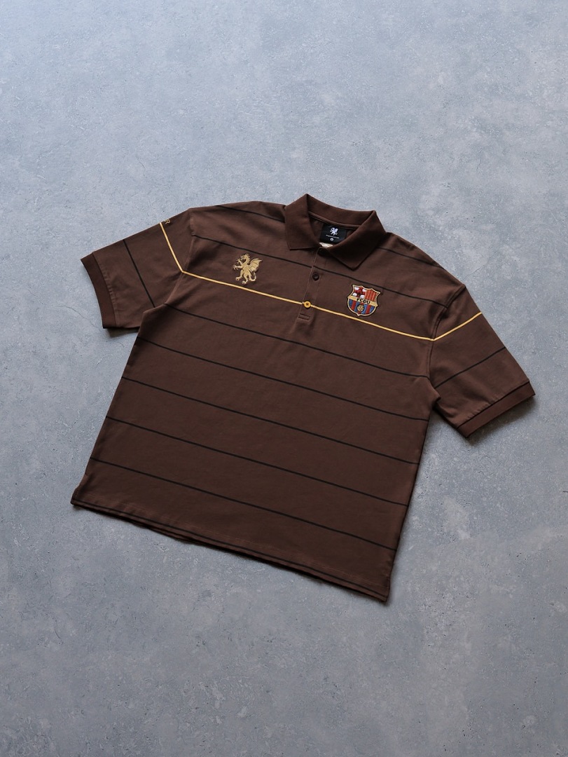 Ralph Lauren Vintage Terrace Polo Shirt (Coffee Brown) - Image 12