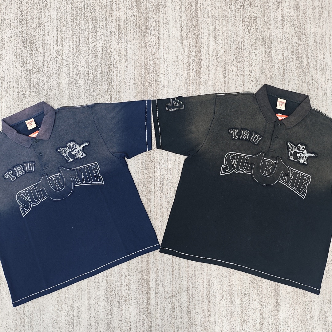 Supreme X True Religion Appliqué Polo 2Colors - Image 8