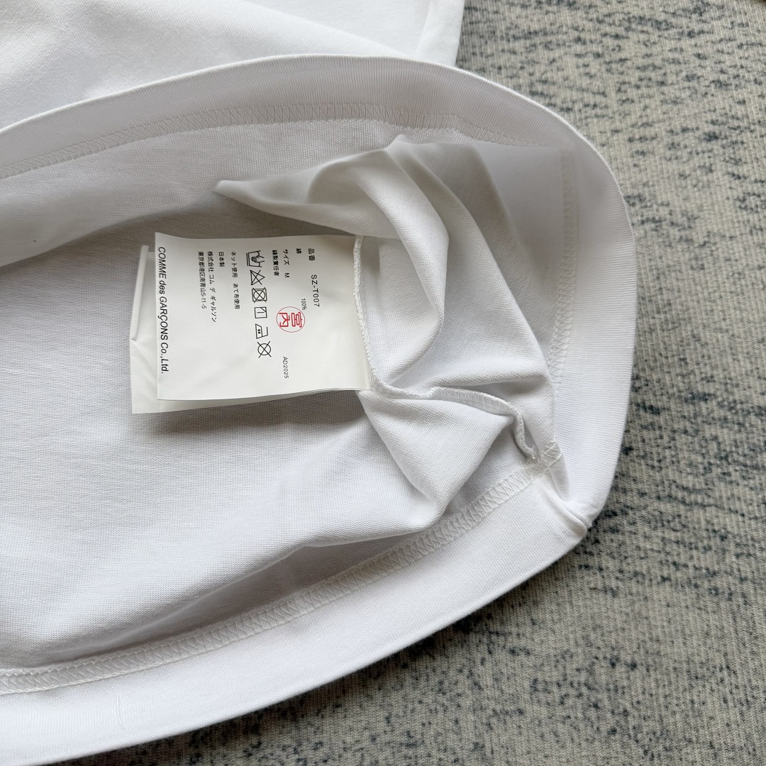 Comme des Garcons Sleeve Print Long Shirt - Image 9