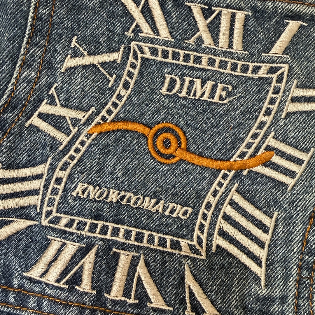 DIME BAGGY DENIM JEANS (KNOWTOMATIC BLUE) - Image 8