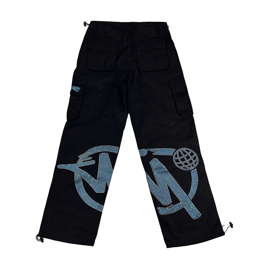 Minustwo Diamond-Studded Cargo Pants - Image 5