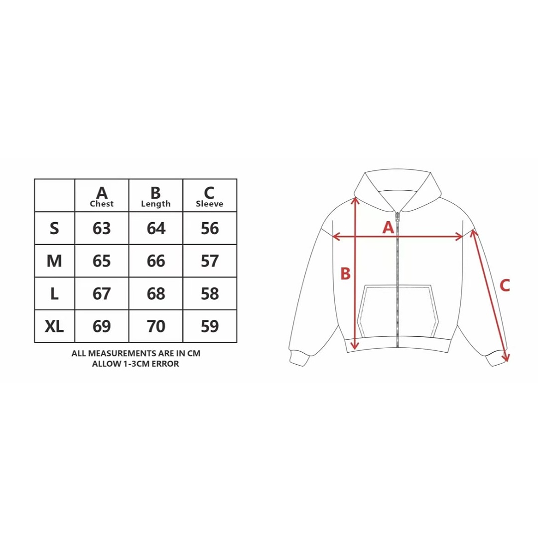VRK Reversible Plaid Zip-Hoodie V2 (Light Grey/Slate Grey) - Image 6