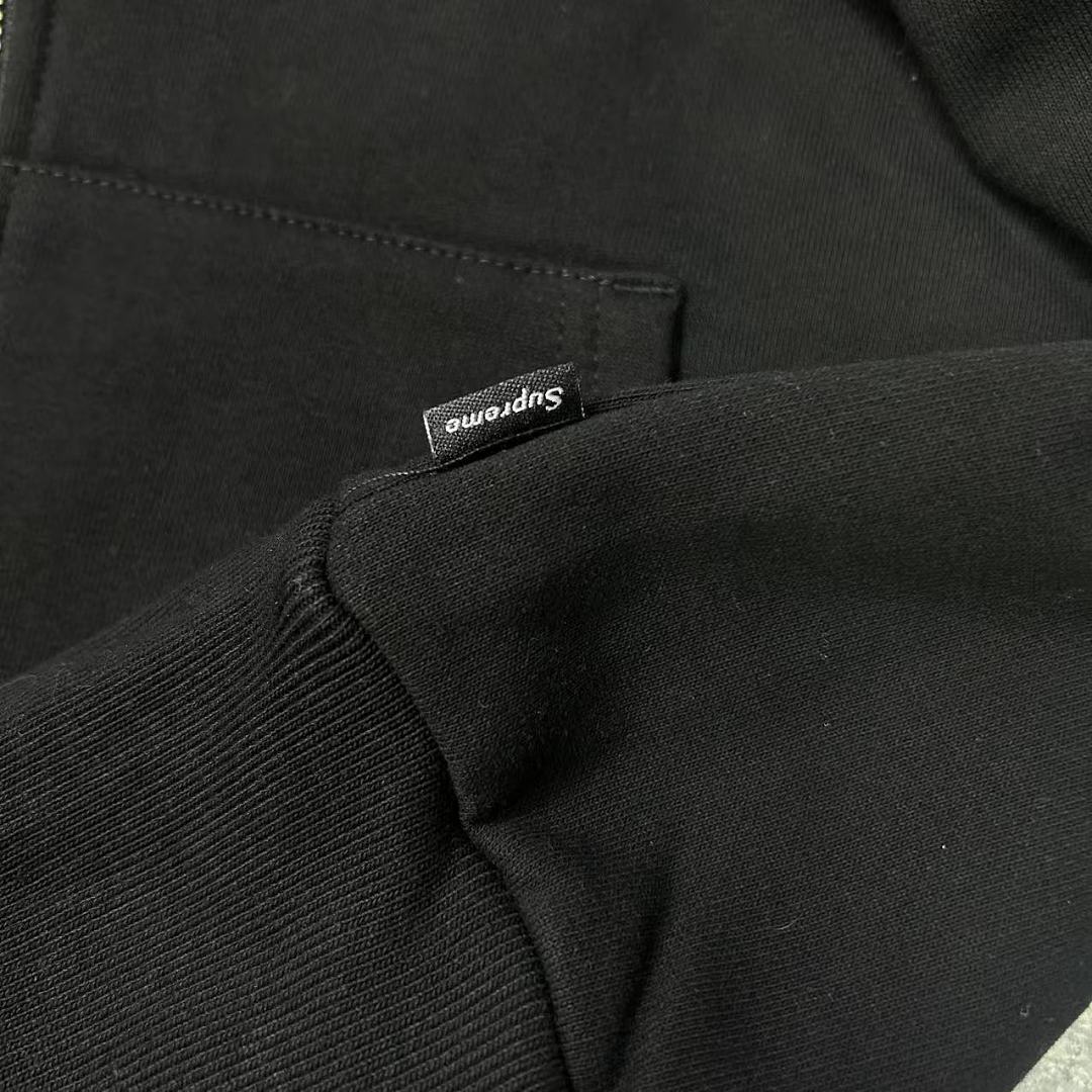 Supreme Arc Thermal Lined Zip Up Hooded Sweatshirt - Image 7