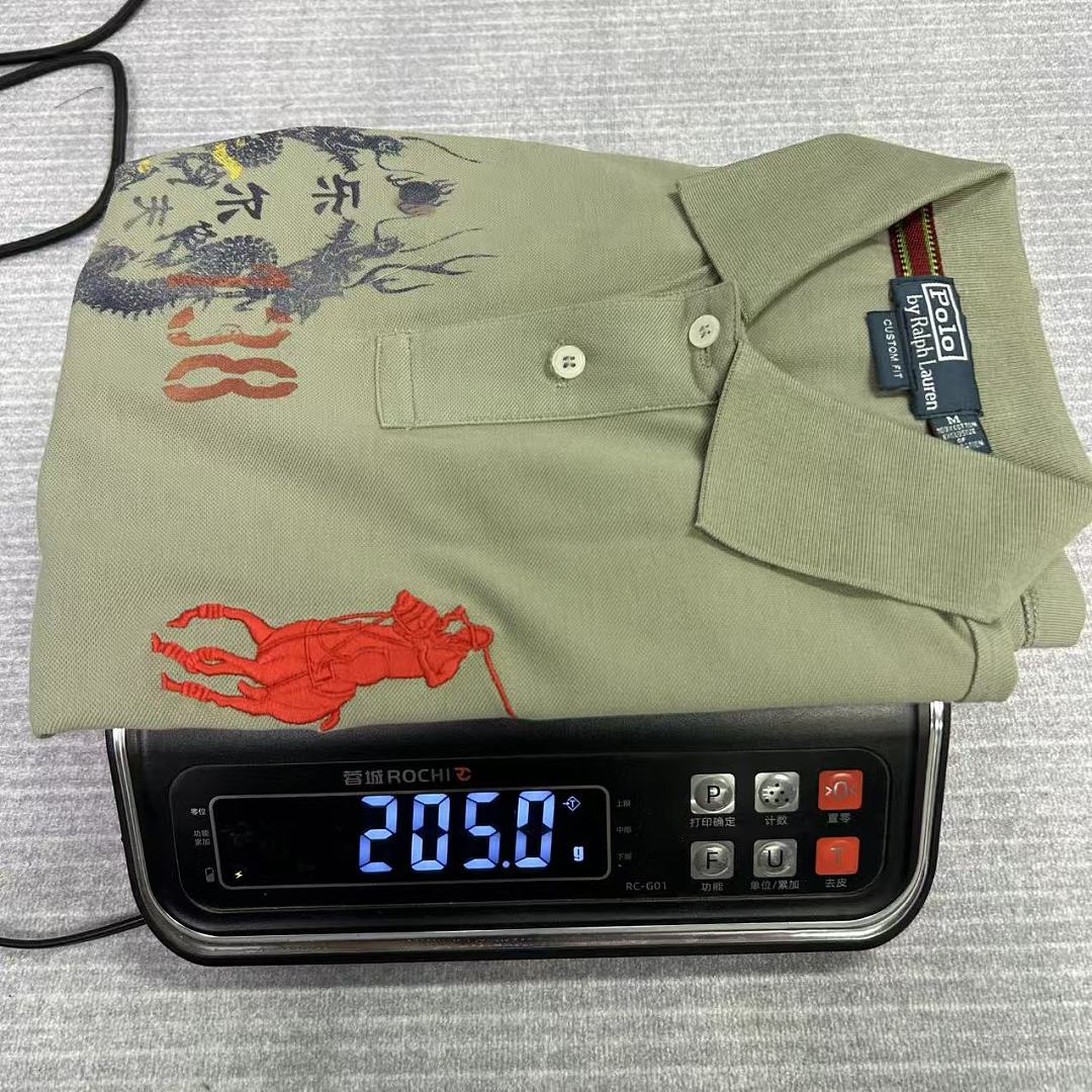 Ralph Lauren Greeen Polo Vintage Shirt - Image 9