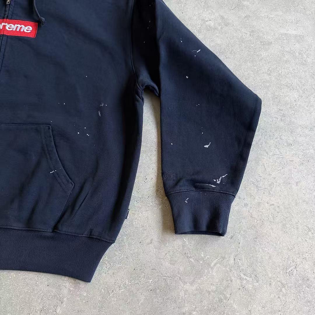 Supreme MM6 ZIP UP HOODIE BEST Baby Blue ! - Image 20