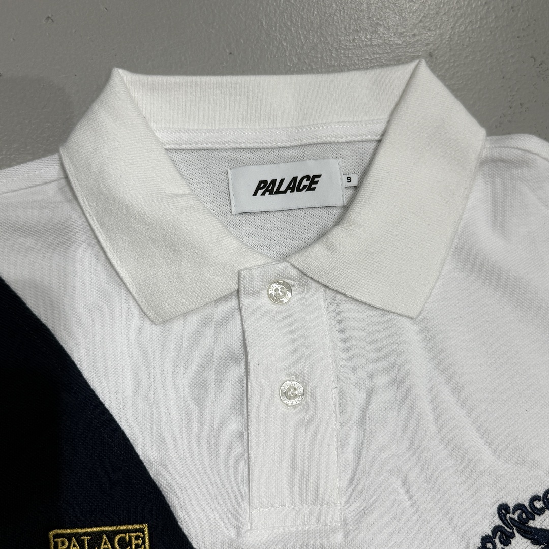 Ralph Lauren Pa Geezer Polo "White Navy" Short Sleeves - Image 7