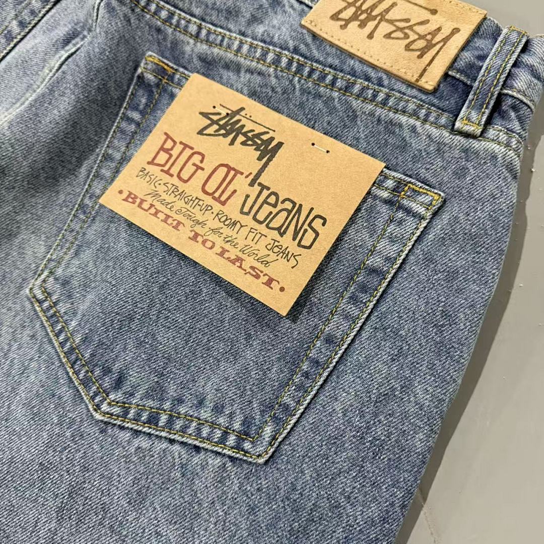 Stussy New Classic Blue Denim Jeans - Image 17