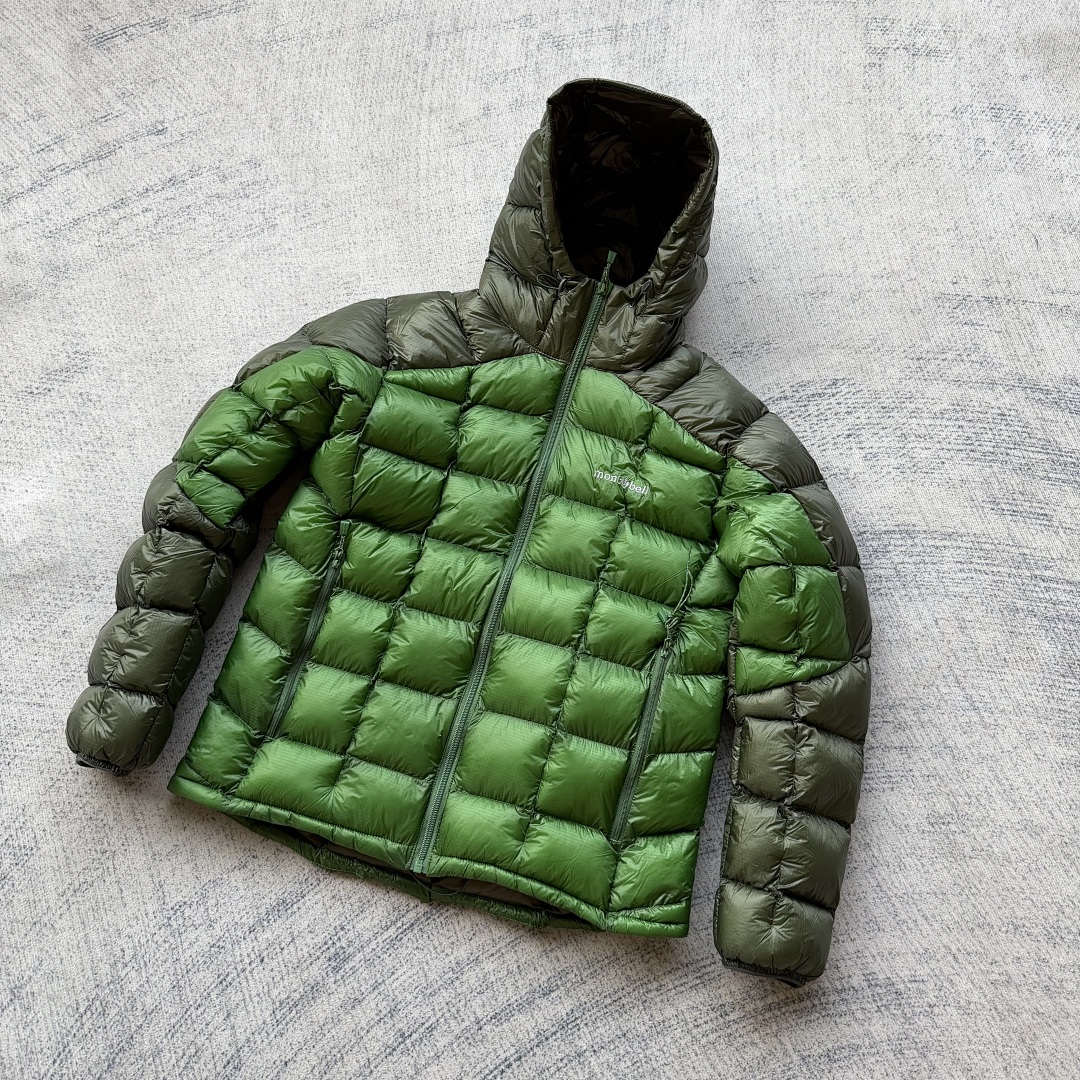 Montbell Green Puff Jacket - Image 3