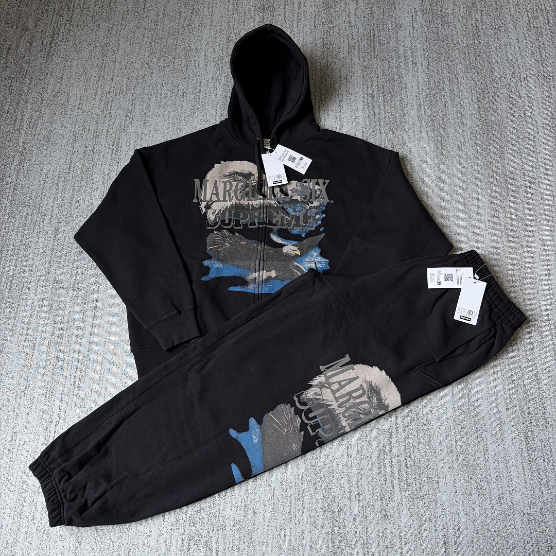 Supreme X Margiela MM6 White Tracksuit