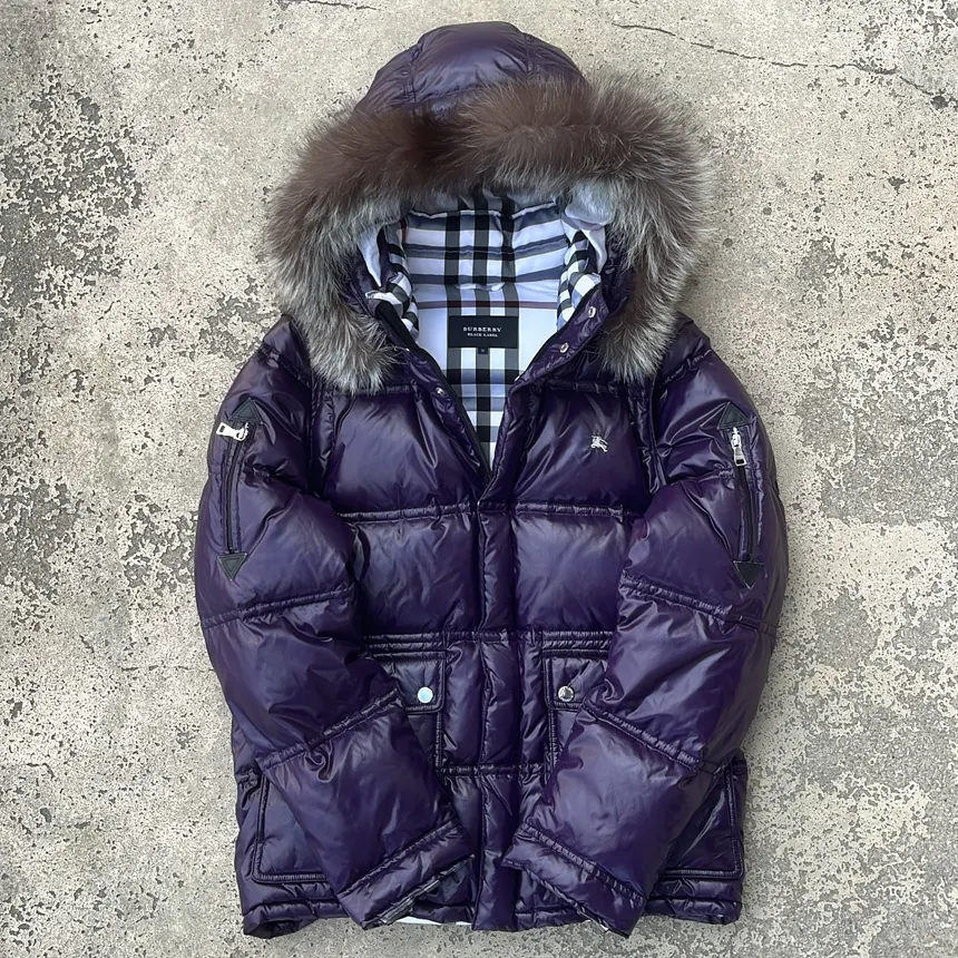 Burberry Japan Burberry Vintage Puffer (Purple) - Image 2