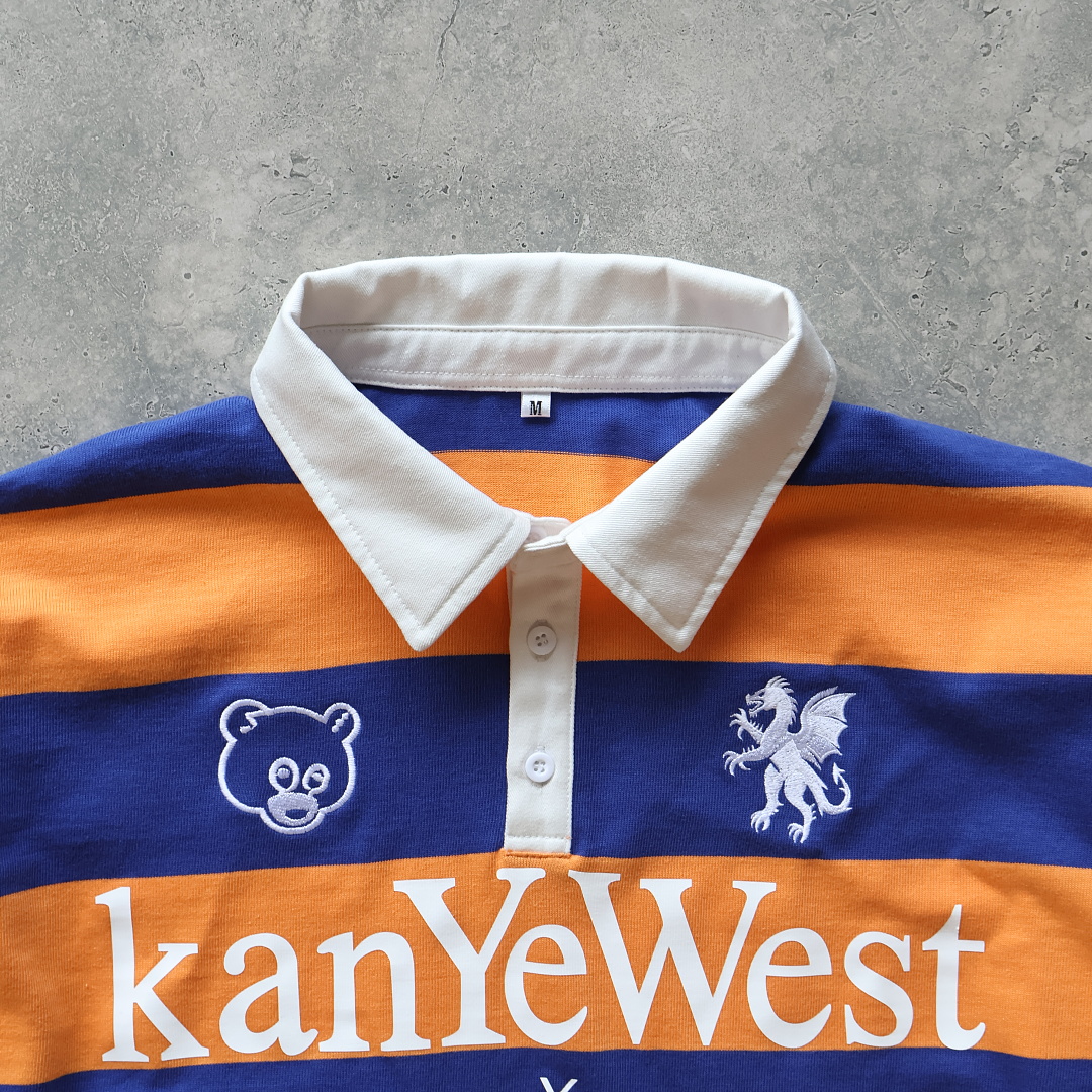 Dragon Union Vintage Stripe Color Blocking Polo - Image 6
