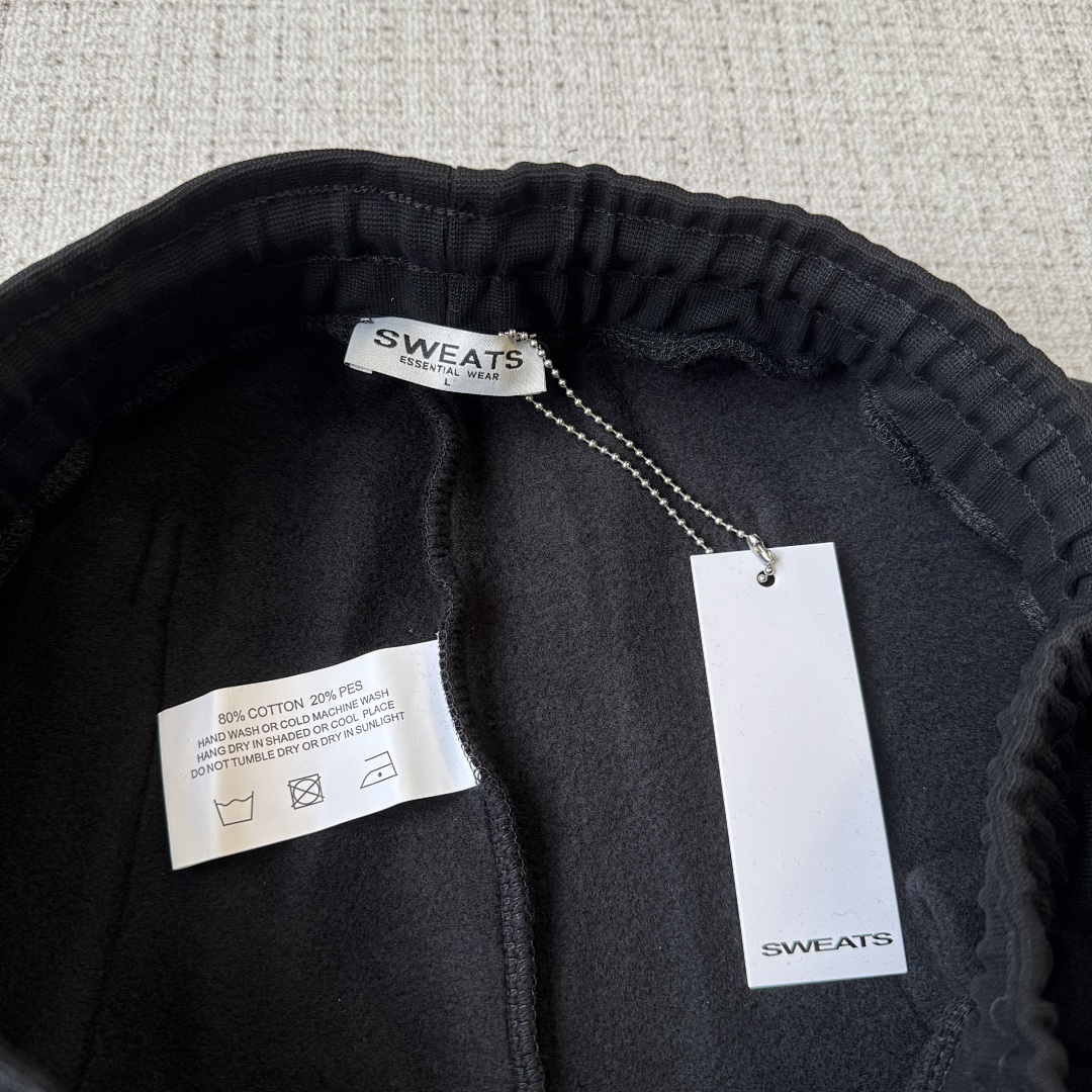 Unbranded Sweat Tracksuit (Black) - Image 10