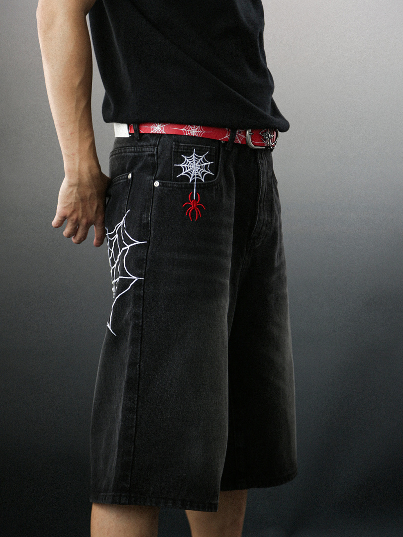 Mobius Obsidian Web Jorts - Image 9