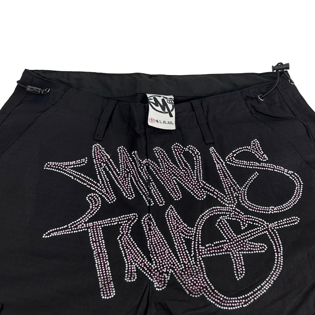 Minustwo Diamond-Studded Cargo Pants - Image 19
