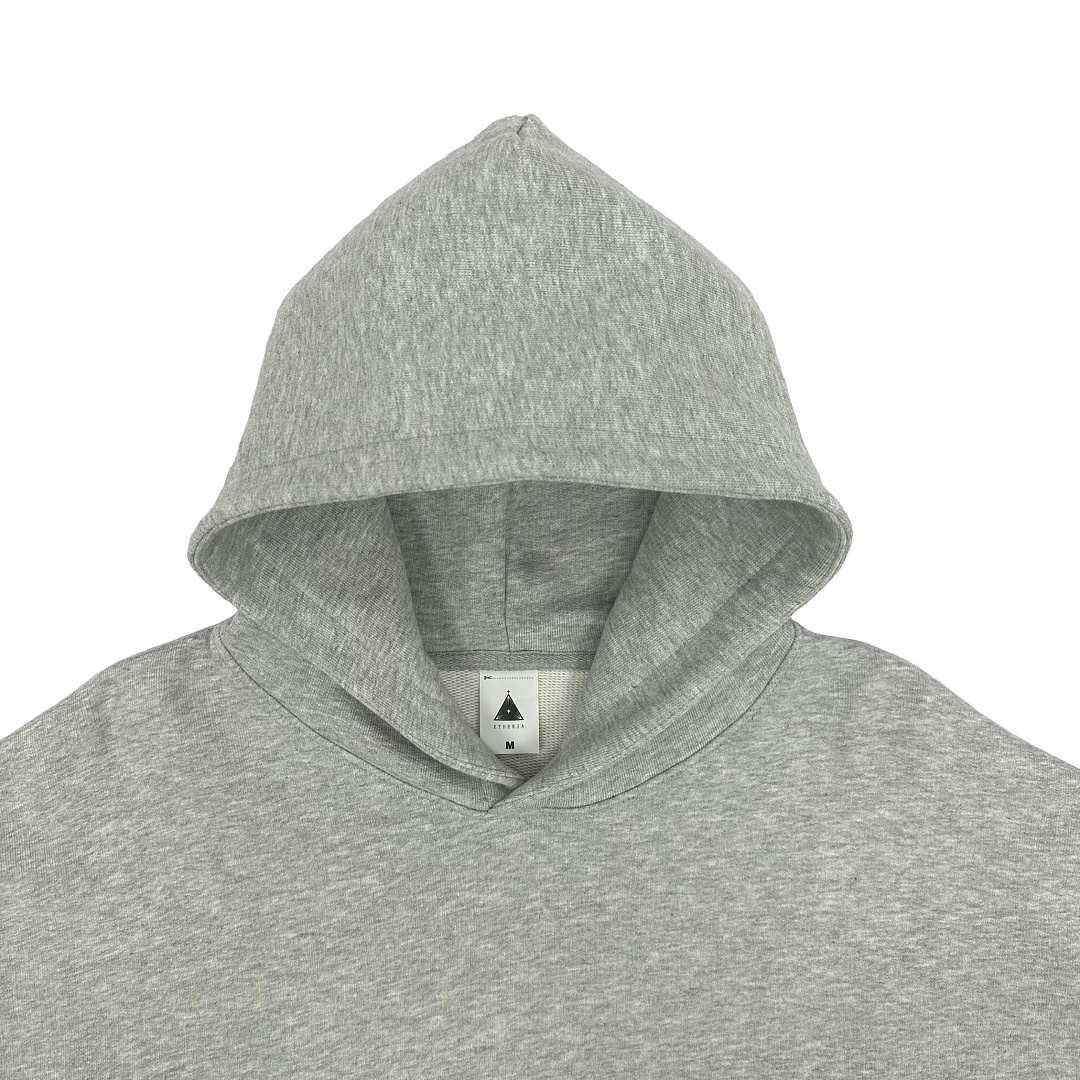 Unbranded GSM Grey Boxy Cropped Hoodie - Image 4