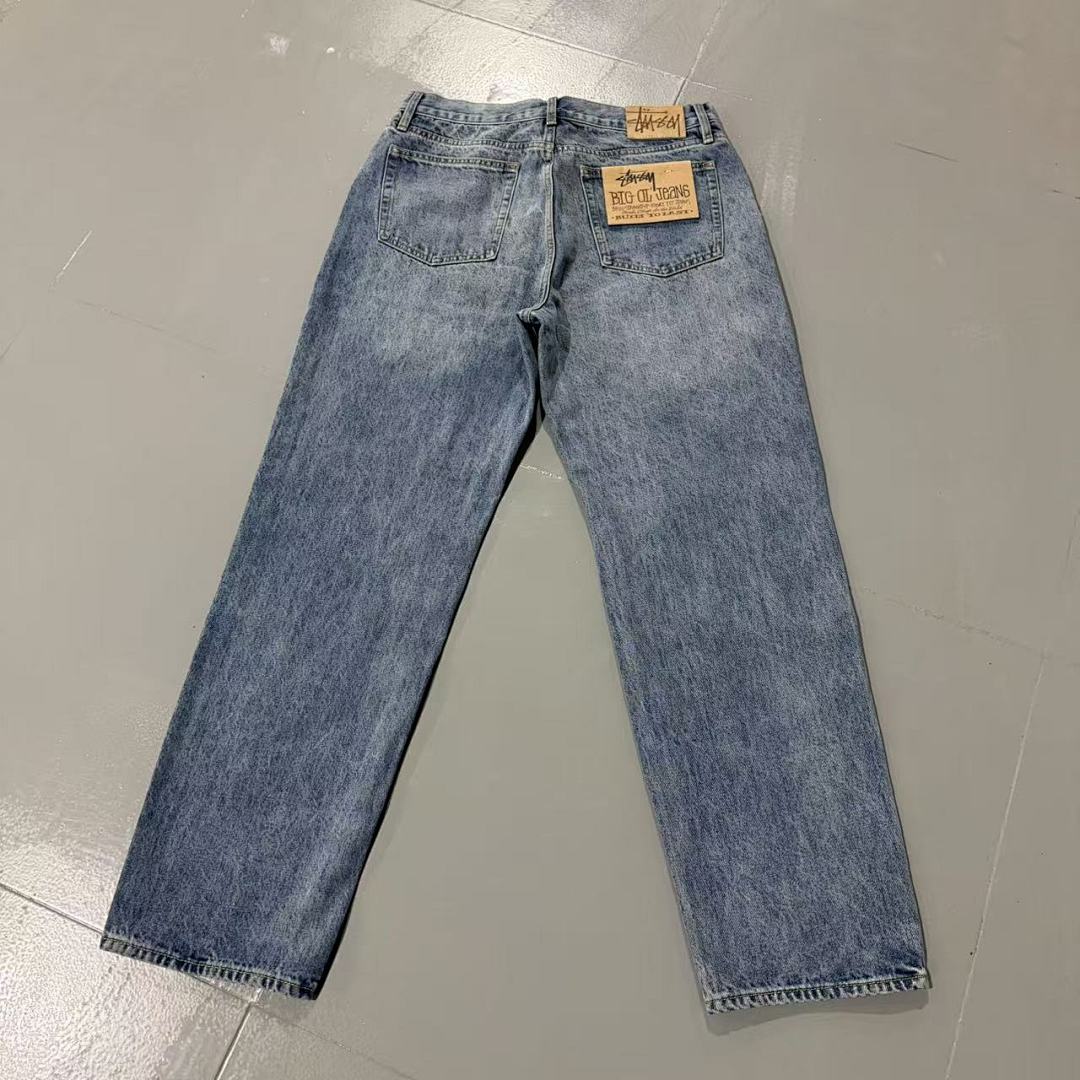 Stussy New Classic Blue Denim Jeans - Image 5
