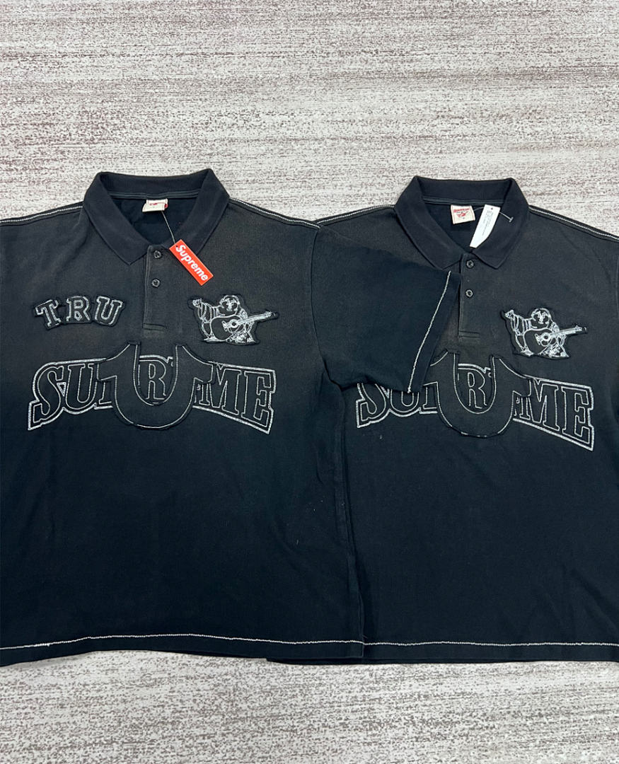 Supreme X True Religion Appliqué Polo 2Colors - Image 10