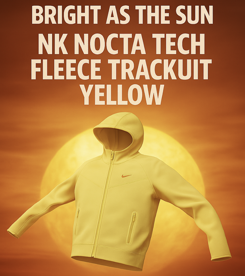 Nike Tech Fleece Tracksuit (Yellow) - Image 26
