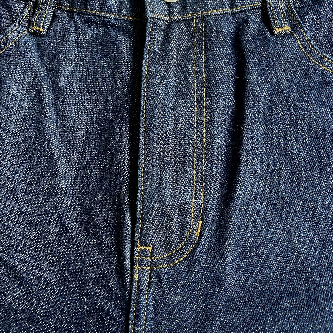 Up In Flames short Logo Jorts - Indigo - Image 8