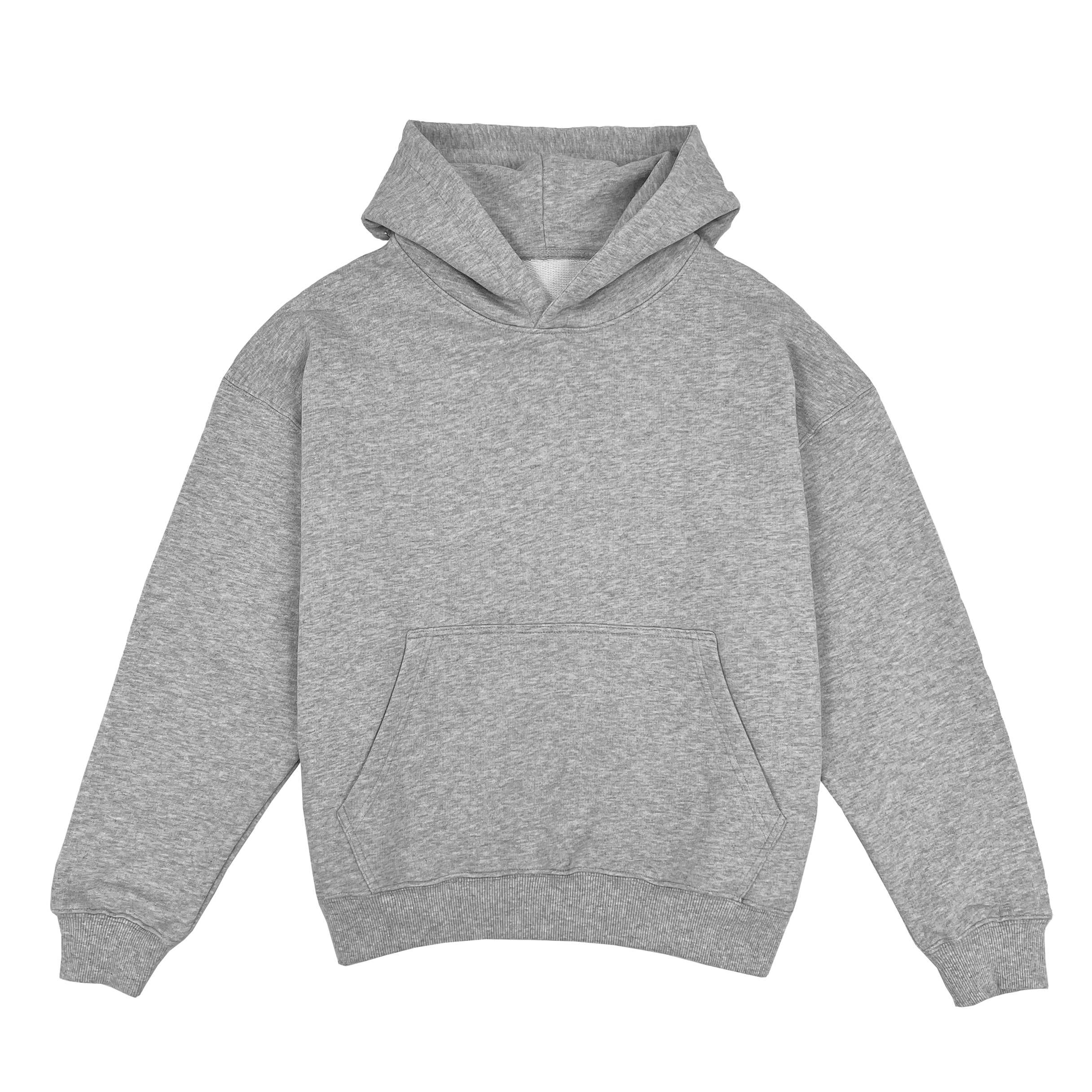 Unbranded GSM Grey Boxy Cropped Hoodie - Image 9