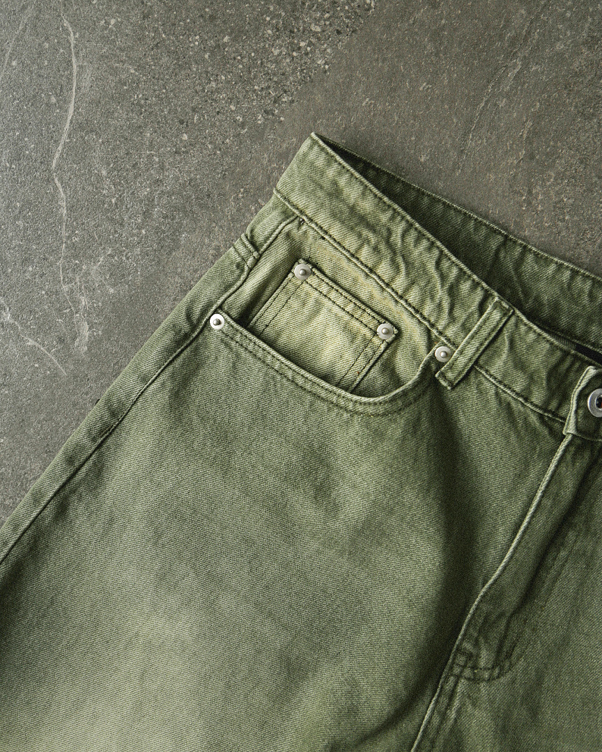 Mobius Matcha Baggy Jeans - Image 9